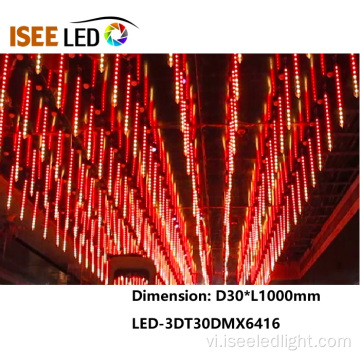 D15mm mỏng 3D RGB Led ống ánh sáng